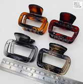 Pack of 12 Pcs Multicolor Large Hair Claw Clutchers - Fashionable Hair Accessories for Women and Girls with Thick Hair